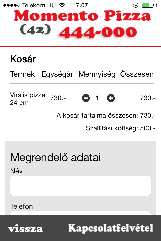 Pizza Momento screenshot 4