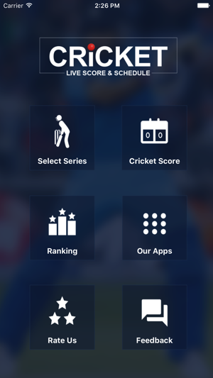 Cricket Live Score and Schedule