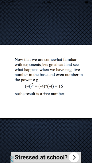 Algebra 1 - Exponents(圖2)-速報App