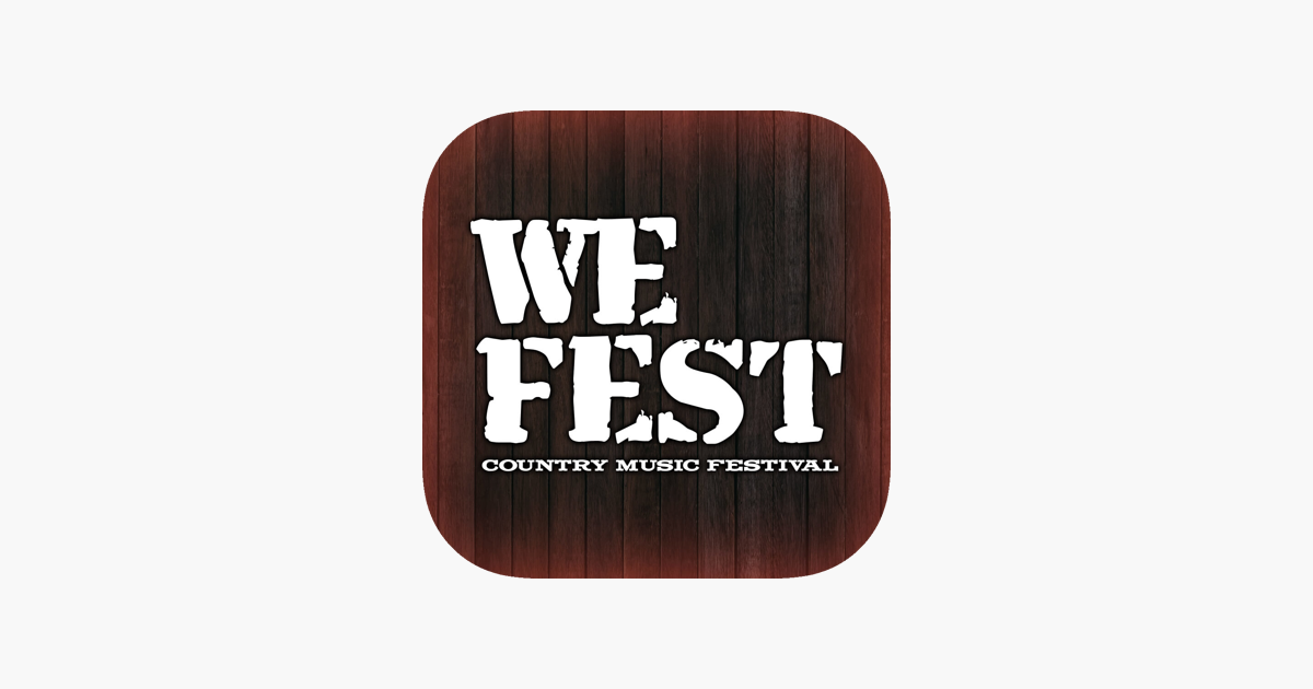‎WE Fest Country Music Fest MN on the App Store
