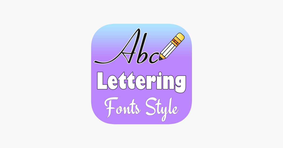 font-style-lettering-design-on-the-app-store