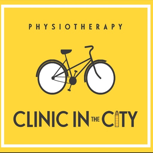 Clinic in the city icon