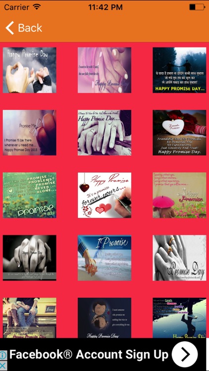 Happy Promise Day Messages,Wishes,Text And Images screenshot-3