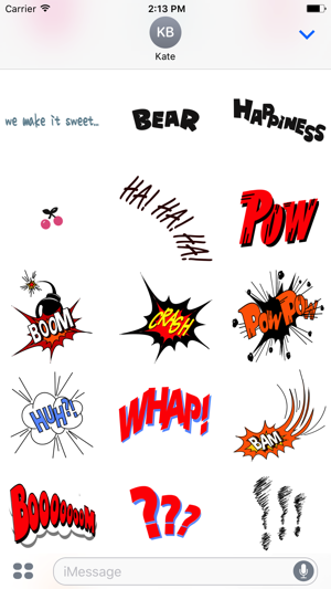 Comic Talk Stickers Pack 04(圖3)-速報App