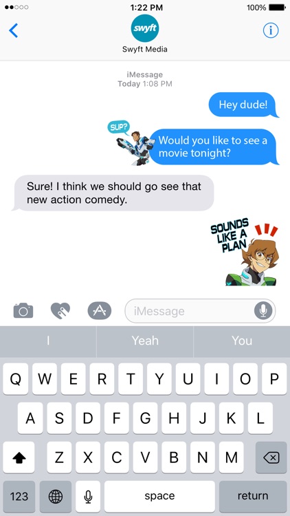 Voltron Stickers screenshot-3