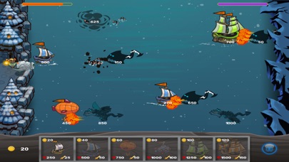 How to cancel & delete Ships vs Sea Monsters — Defense and Attack Game from iphone & ipad 1