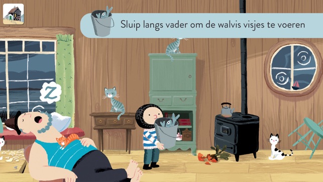 Benji Davies: De Kleine Walvis(圖3)-速報App