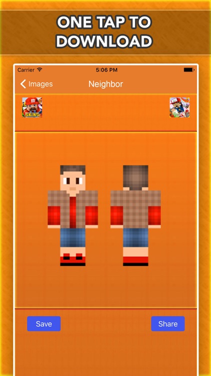 Neighbor Skins For Minecraft Pocket Edition Free