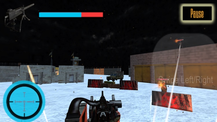 US Army Gunner Battle City War