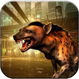 Grand Hyena Simulator 3D : City Rampage 2017