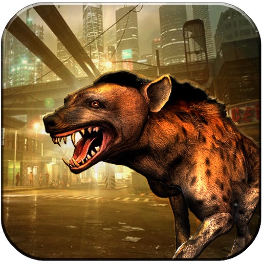 Grand Hyena Simulator 3D : City Rampage 2017 Icon