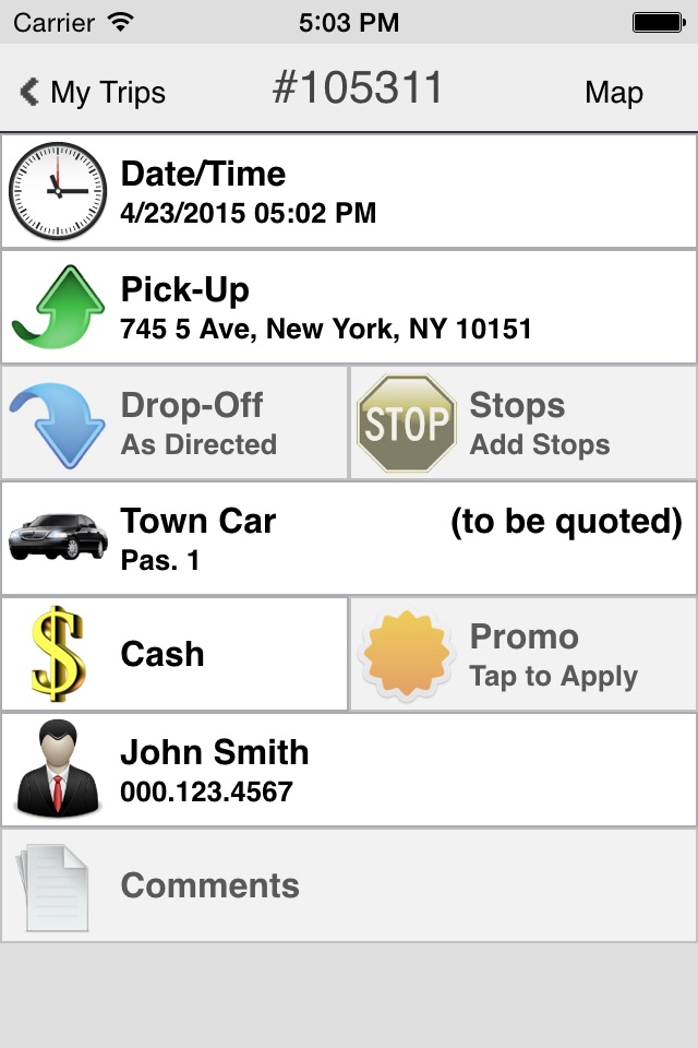 DAT Car Service screenshot 4
