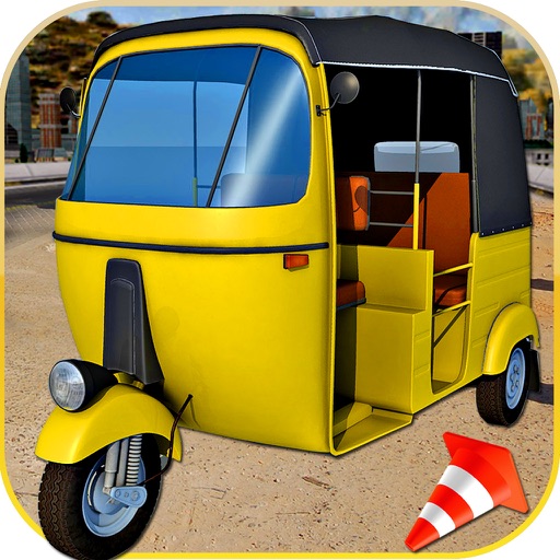Offroad Driving Tuk Tuk Rickshaw - Top Simulator iOS App