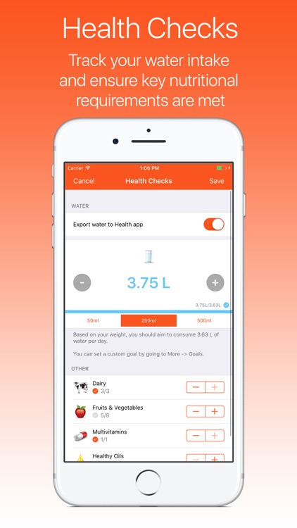 ProTracker Plus Weight, Calorie & Exercise Tracker screenshot-3