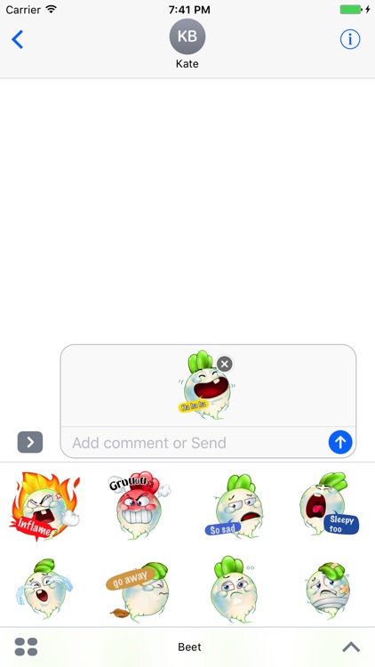 Beet Animated Stickers