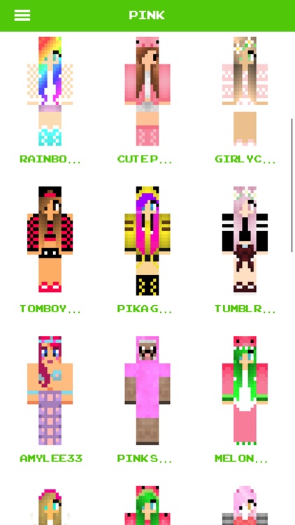Girl Skins For Minecraft - Huge of skin gaming
