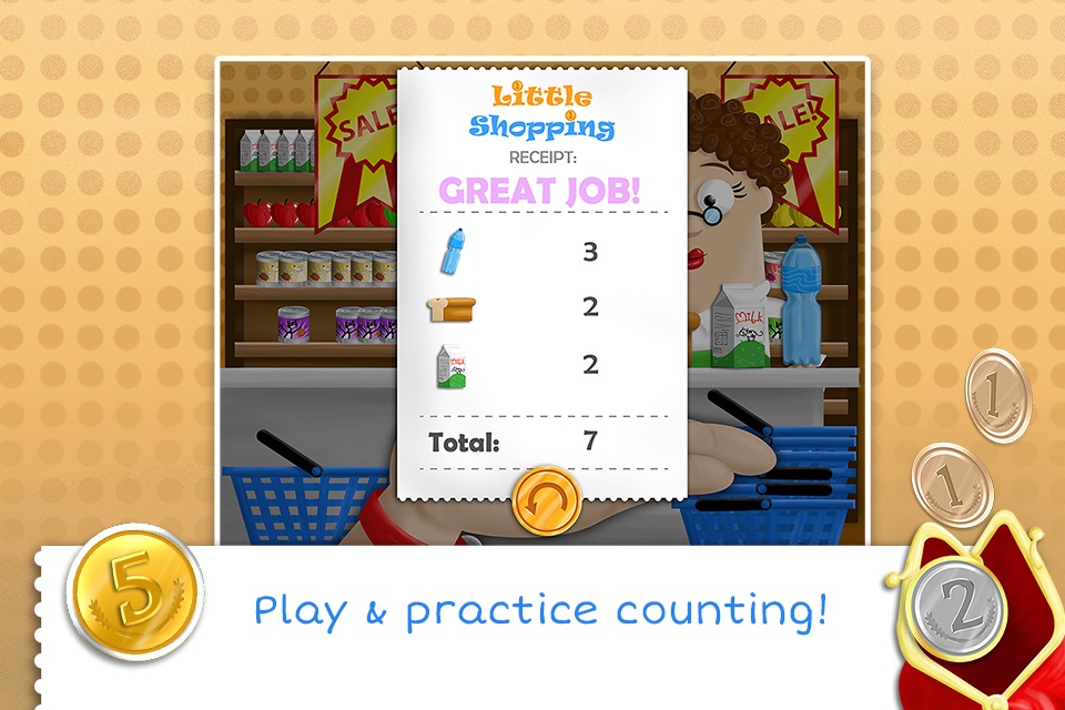 Little Shopping - Supermarket Fun! screenshot 2