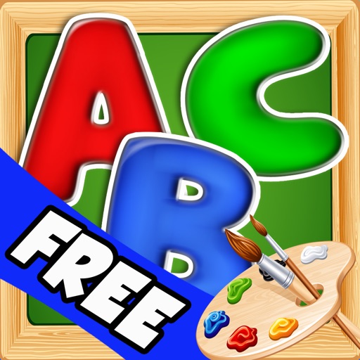 ABC Alphabet and Numbers Coloring Book -Teach Preschoolers using Creativity FREE Icon