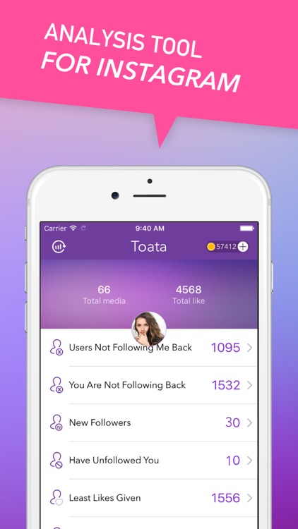 Followers Analyzer for Insta by Xiantao Ge - 422 x 750 jpeg 41kB