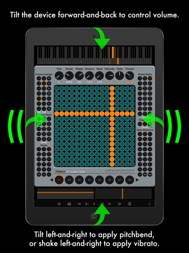 Arpeggionome Pro | matrix arpeggiator(圖4)-速報App