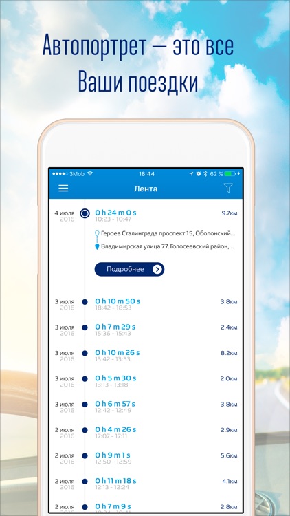 Autoportrait — personal vehicle insurance discount