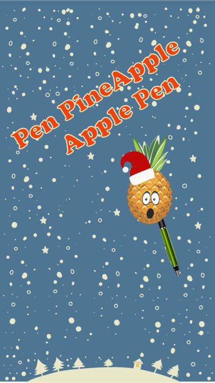 Pen PineApple Apple Pen Christmas Edition