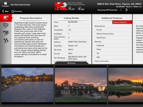 Kim Ross Realtor for iPad screenshot 4