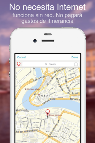 Dubai : Offline Map compass screenshot 3