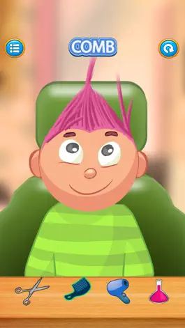 Game screenshot Child game / Pink hair cut hack