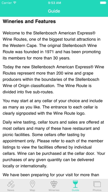 Stellenbosch Wine Routes screenshot-3