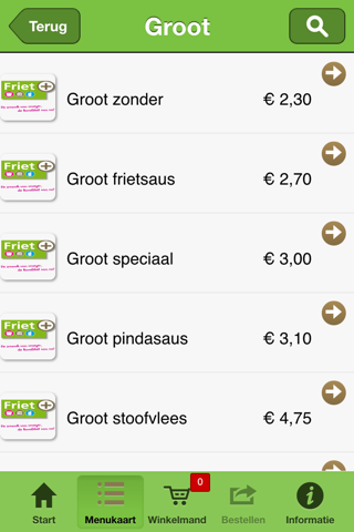 Friet Plus screenshot 2