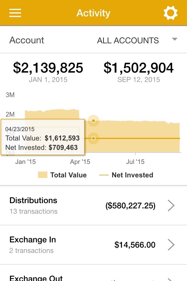 My WealthPLAN Client screenshot 2