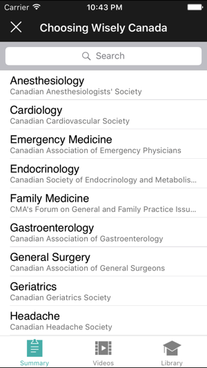 Choosing Wisely Canada(圖2)-速報App