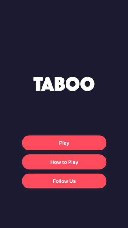 Tabooo Party Game