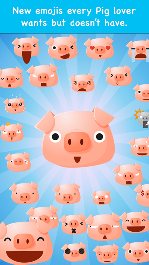 PigMoji - Pig Emoji Keyboard(圖1)-速報App