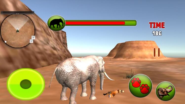 Jungle Wild Elephant Life - Animals Game screenshot-4