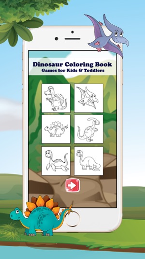 Dinosaur Coloring Book - Coloring Games for Kids &(圖2)-速報App