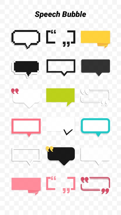 Bubble (speech bubbles with fonts, pixel, design) screenshot-3