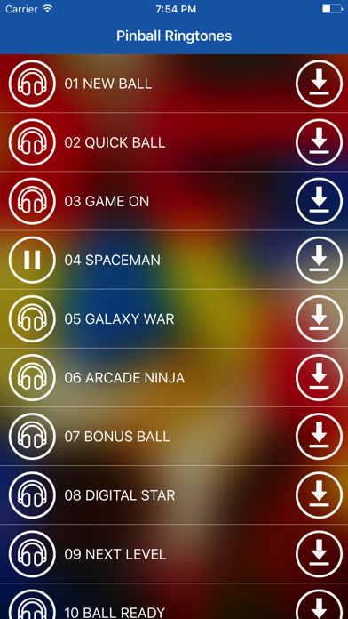 Pinball Ringtones – Amazing Gameplay Sounds Free screenshot 2
