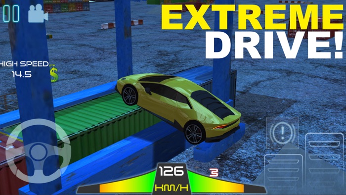 Sport Car Driving Night Extreme Parking Simulator