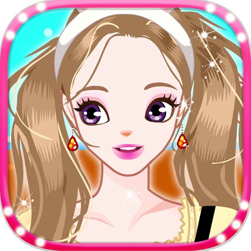 Cherry Princess Dressup - Fashion Girl makeup game