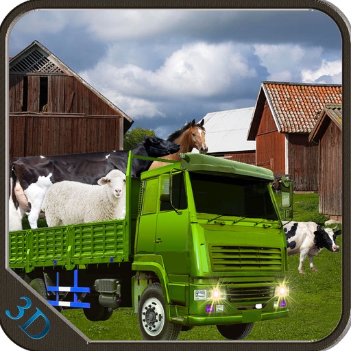 Zoo Animal Transport Truck Parking Simulator icon