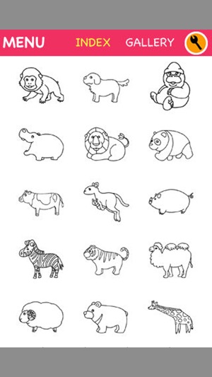 Animal Coloring for Kids : iPhone edition(圖1)-速報App