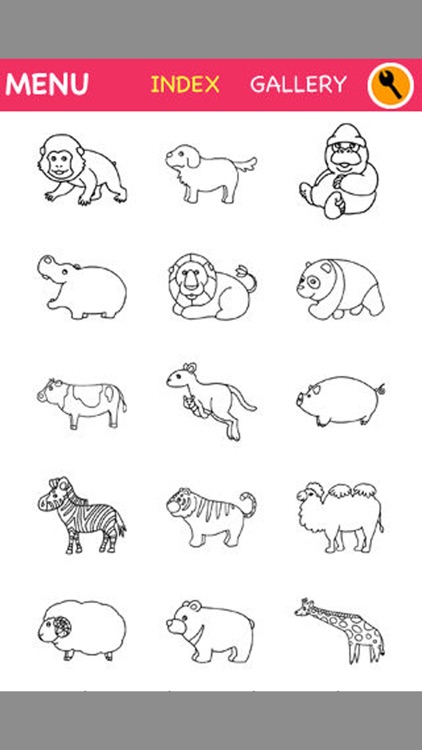 Animal Coloring for Kids : iPhone edition