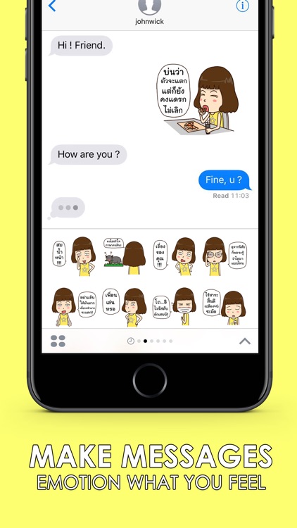 Kanda Rang 1 Stickers Emoji Keyboard By ChatStick