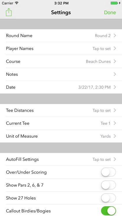 Birdies Pro: Golf Scorecard screenshot-3