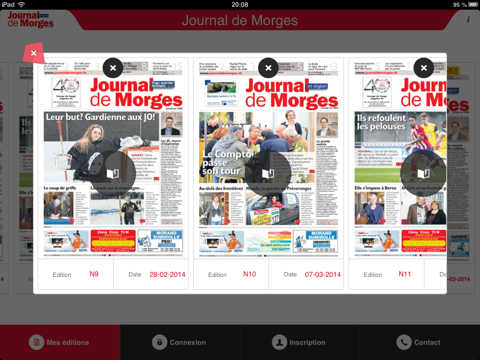 Journal de Morges screenshot 2