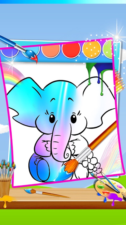 Kids Doodle Color Book - Paint & Draw Game screenshot-3