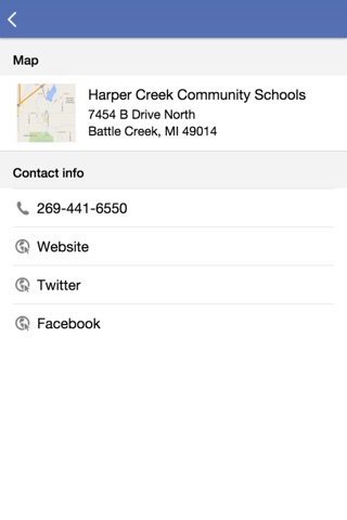 Harper Creek Community Schools screenshot 2