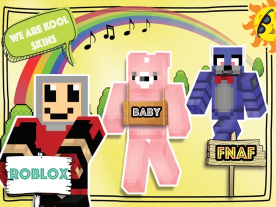 FNAF Roblox and Baby Skins for Minecraft PEのおすすめ画像1